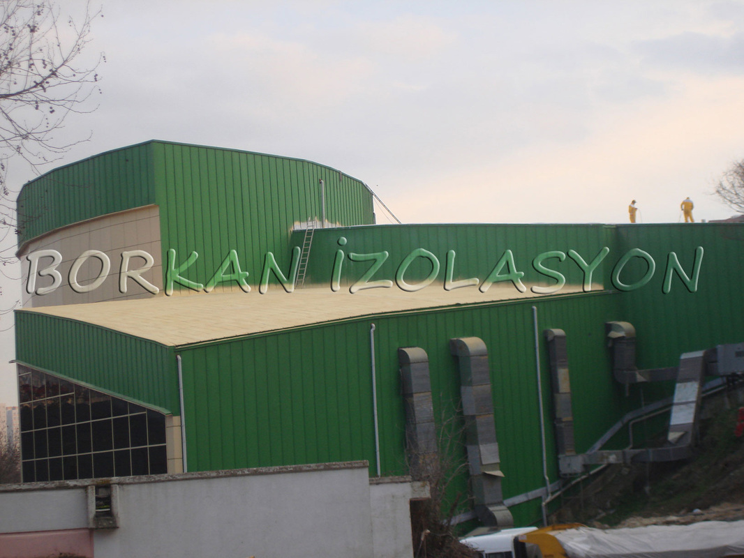 Borkan - Bahçeşehir kültür merkezi çatı izolasyonu