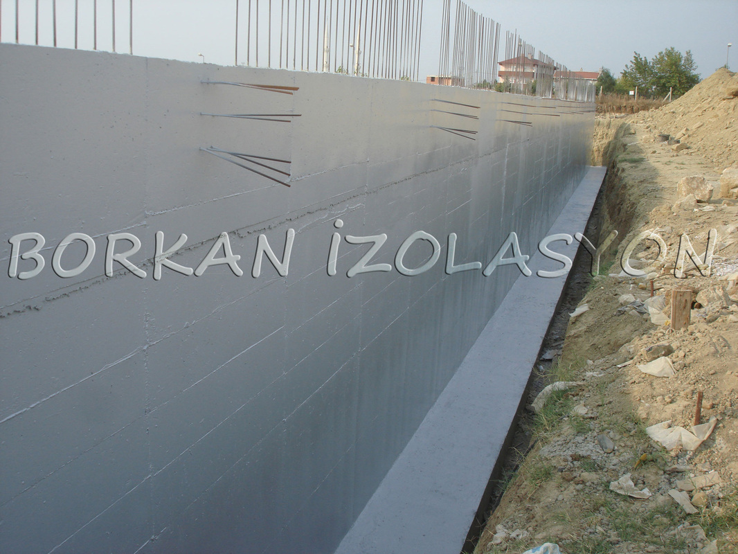 Borkan - Perde beton sprey membran uygulaması